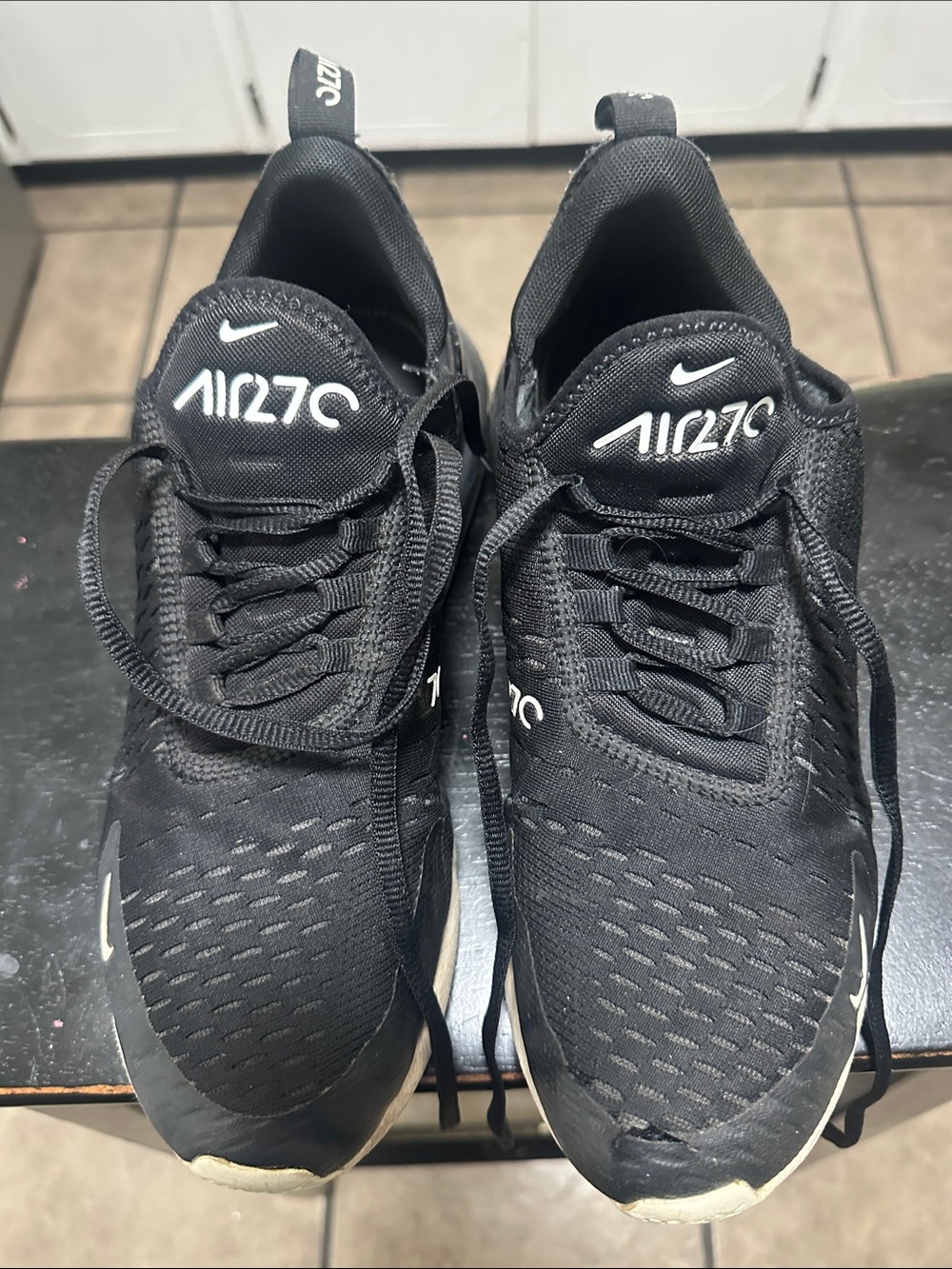 Nike Air270 Women’s Black Athletic Sneakers